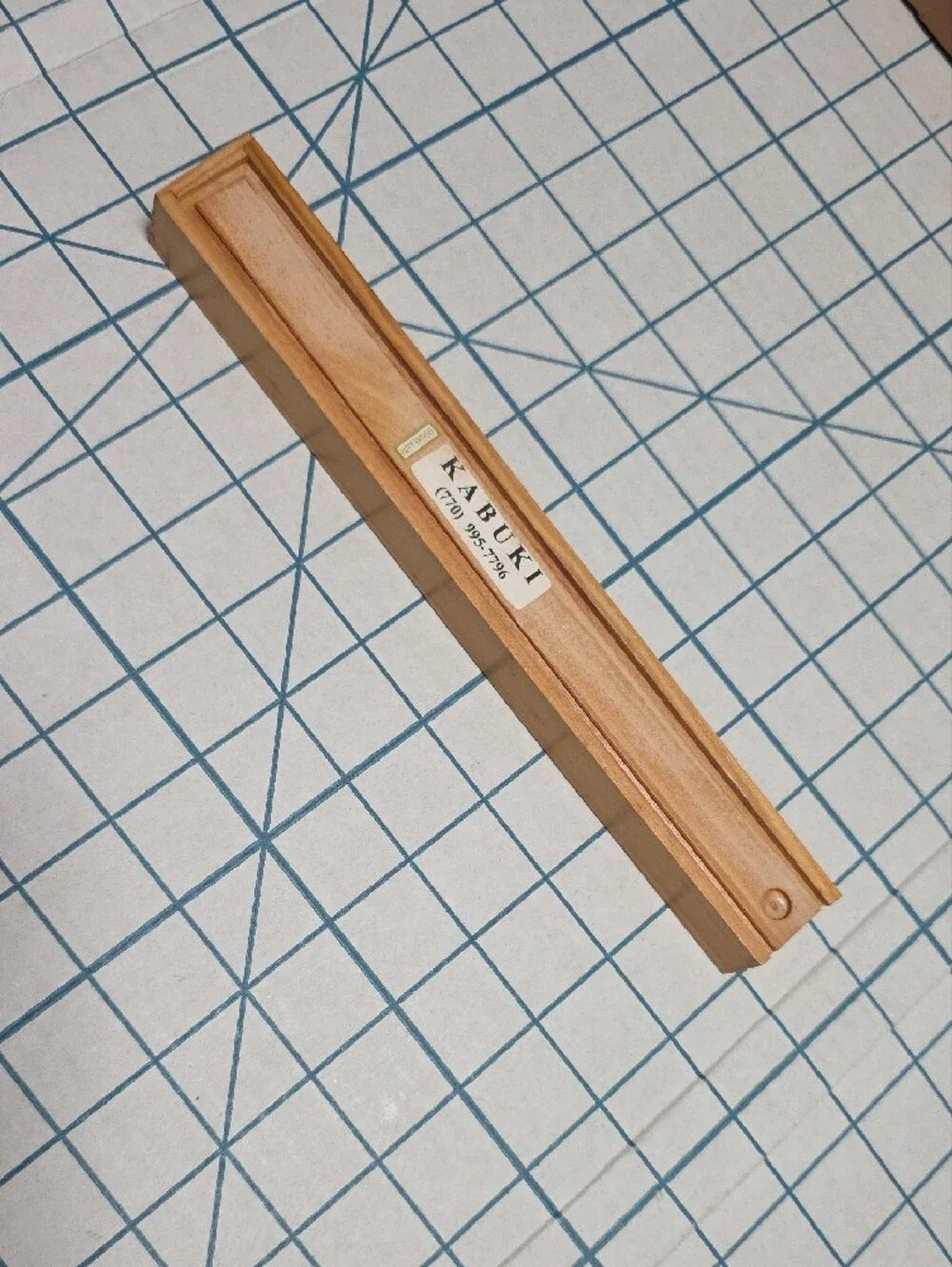 Kabuki Bamboo Chopsticks Set - Natural Wood